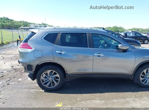 KNMAT2MVXGP700865 2016 NISSAN ROGUE Gray 