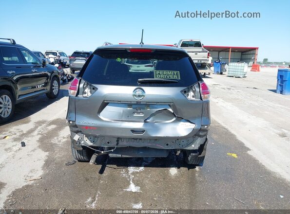 KNMAT2MVXGP700865 2016 NISSAN ROGUE Gray 
