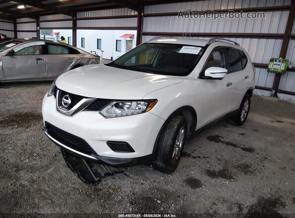KNMAT2MVXGP712711 2016 NISSAN ROGUE White Front left