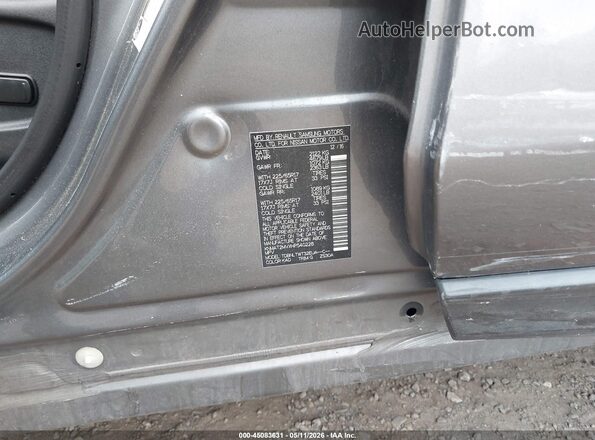 KNMAT2MVXHP540228 2017 NISSAN ROGUE Gray 