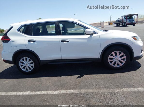 KNMAT2MVXJP525654 2018 NISSAN ROGUE White Vista del cuadro de instrumentos