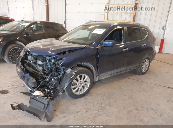 KNMAT2MVXLP543025 2020 NISSAN ROGUE Dark Blue Front left