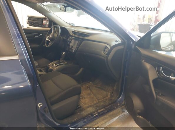 KNMAT2MVXLP543025 2020 NISSAN ROGUE Dark Blue Front interior view