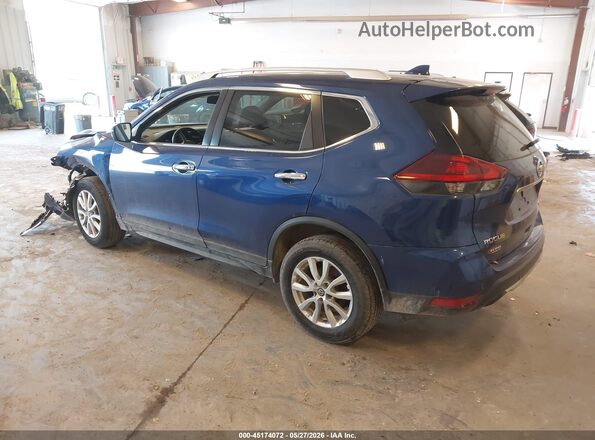 KNMAT2MVXLP543025 2020 NISSAN ROGUE Dark Blue Rear left
