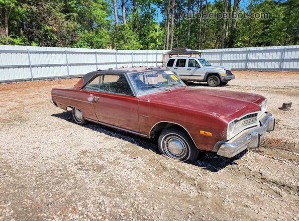 LH23C4B123791 1974 DODGE DART Brown წინა მარჯვენა