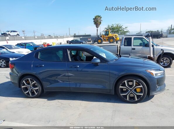 LPSED3KA5ML008352 2021 POLESTAR 2 Gray Rear interior view