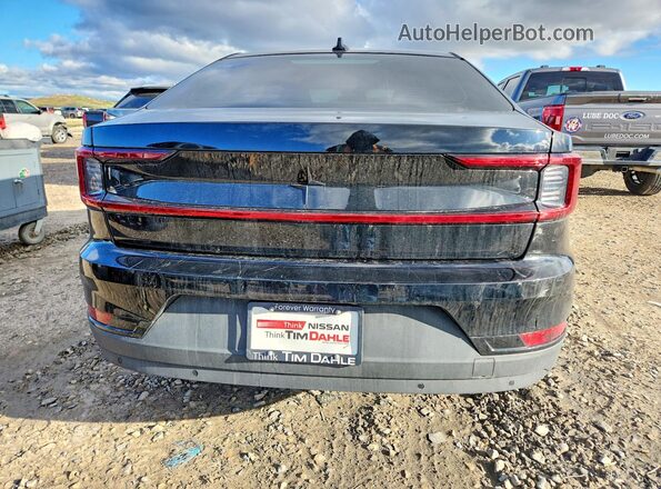 LPSED3KA5NL075325 2022 POLESTAR 2 Black Widok z tyłu