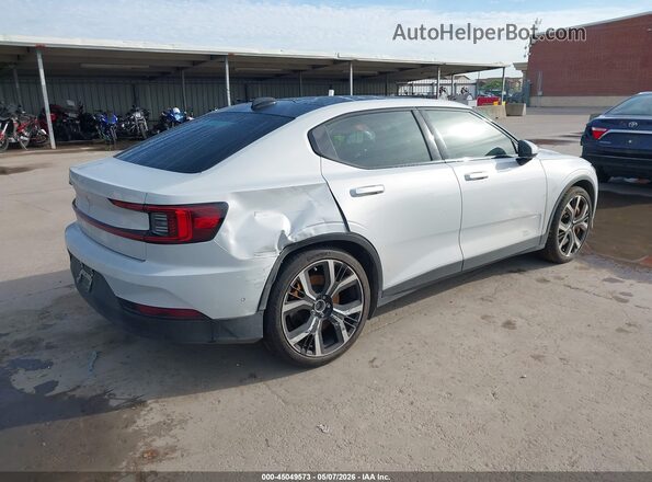 LPSED3KA8ML008555 2021 POLESTAR 2 Серебряный Задняя правая четверть