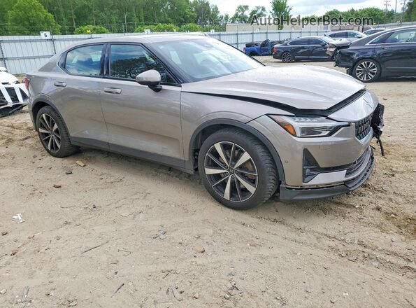LPSED3KA8ML012671 2021 POLESTAR 2 Серый Передняя правая четверть