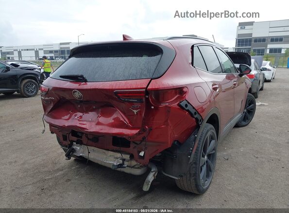 LRBAZLR41PD059920 2023 BUICK ENVISION Red Tył prawy