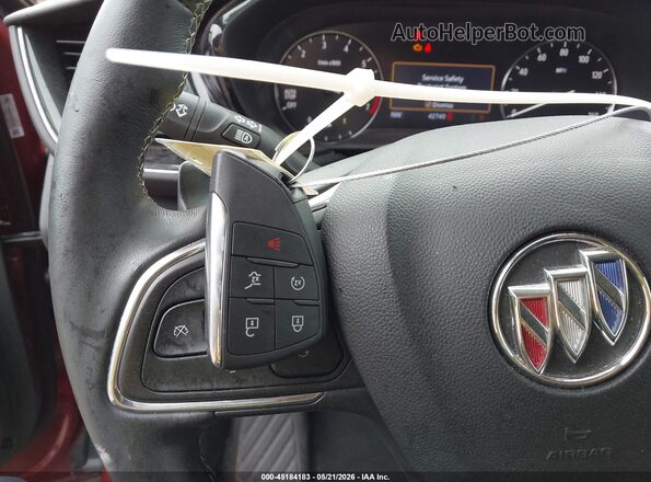 LRBAZLR41PD059920 2023 BUICK ENVISION Red Widok deski rozdzielczej