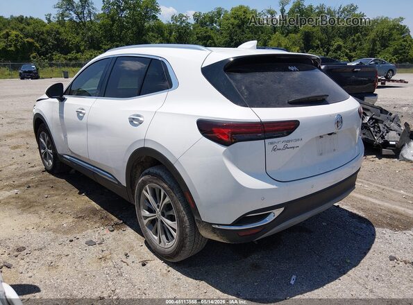 LRBAZLR43ND138731 2022 BUICK ENVISION White უკანა მარცხენა