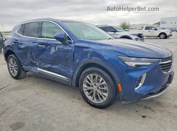 LRBAZLR44PD066988 2023 BUICK ENVISION Blue Передня права чверть
