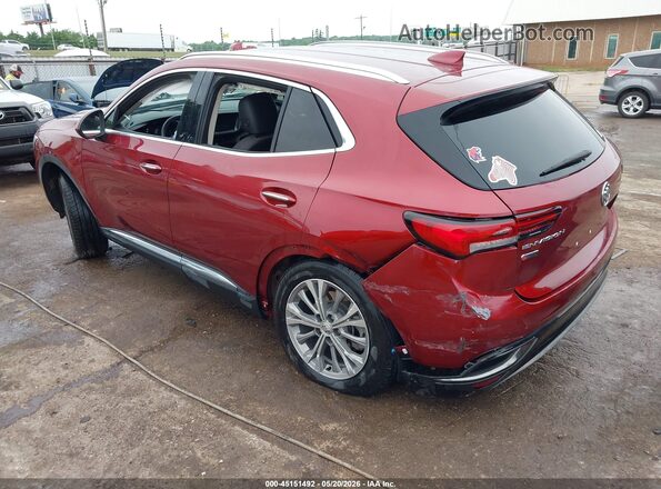 LRBAZLR45ND139234 2022 BUICK ENVISION Red Tył lewy