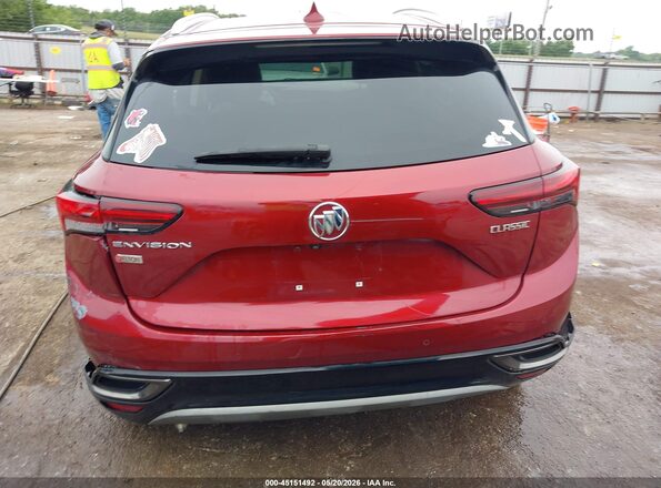 LRBAZLR45ND139234 2022 BUICK ENVISION Red 