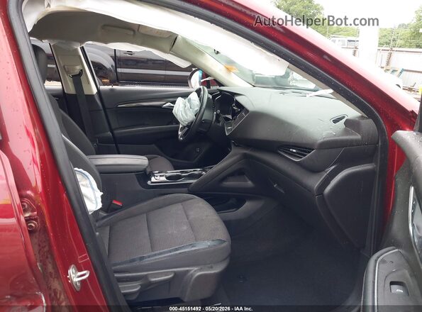 LRBAZLR45ND139234 2022 BUICK ENVISION Red Widok wnętrza z przodu