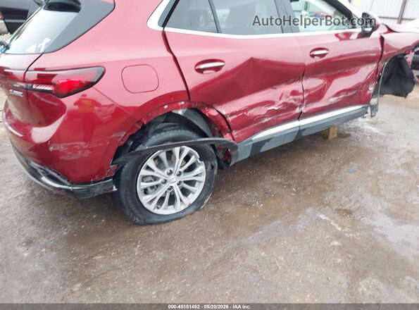 LRBAZLR45ND139234 2022 BUICK ENVISION Red 