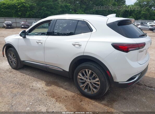 LRBAZLR48ND159946 2022 BUICK ENVISION White უკანა მარცხენა