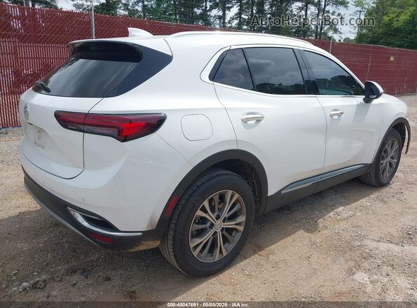 LRBAZLR48ND159946 2022 BUICK ENVISION White უკანა მარჯვენა