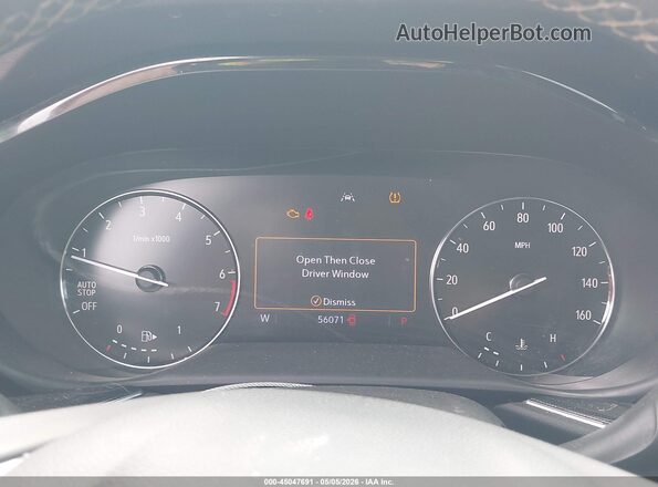 LRBAZLR48ND159946 2022 BUICK ENVISION White უკანა სავარძლების ხედი