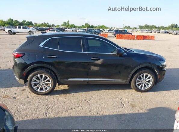 LRBAZLR49MD083491 2021 BUICK ENVISION Black Widok wnętrza z tyłu