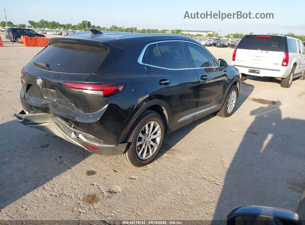 LRBAZLR49MD083491 2021 BUICK ENVISION Black Tył prawy