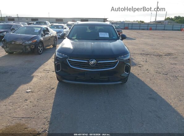 LRBAZLR49MD083491 2021 BUICK ENVISION Black Widok zestawu wskaźników