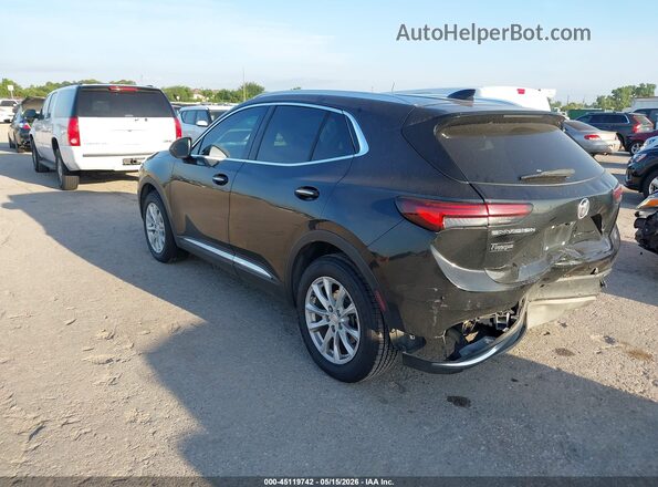 LRBAZLR49MD083491 2021 BUICK ENVISION Black Tył lewy