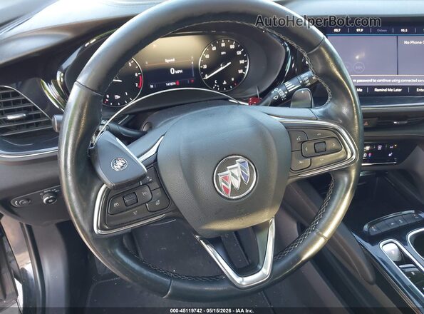 LRBAZLR49MD083491 2021 BUICK ENVISION Black Widok deski rozdzielczej