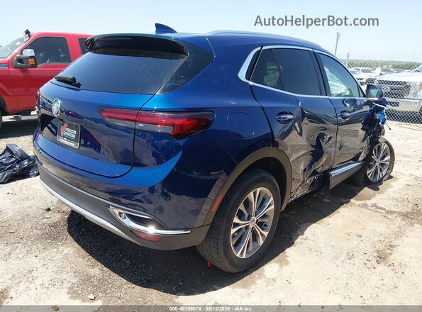 LRBAZLR49PD054240 2023 BUICK ENVISION Blue Trasero derecho