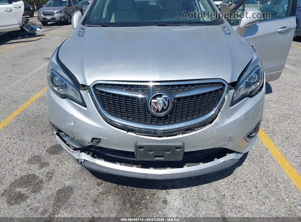 LRBFX1SA0KD003640 2019 BUICK ENVISION Silver Front view