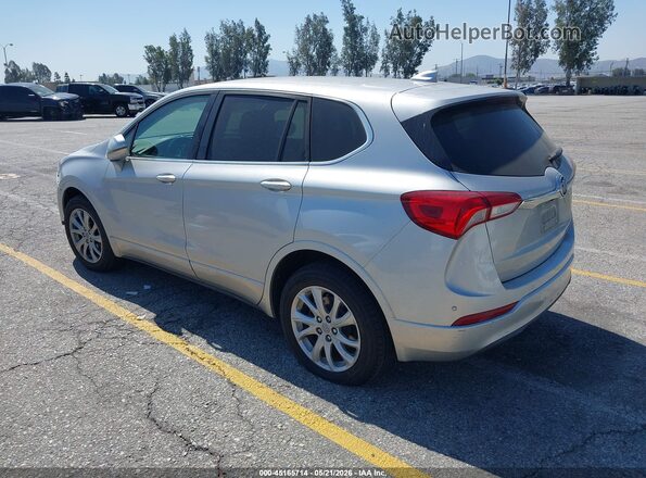 LRBFX1SA0KD003640 2019 BUICK ENVISION Silver Rear left
