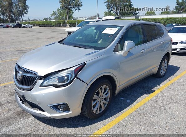 LRBFX1SA0KD003640 2019 BUICK ENVISION Silver Front left