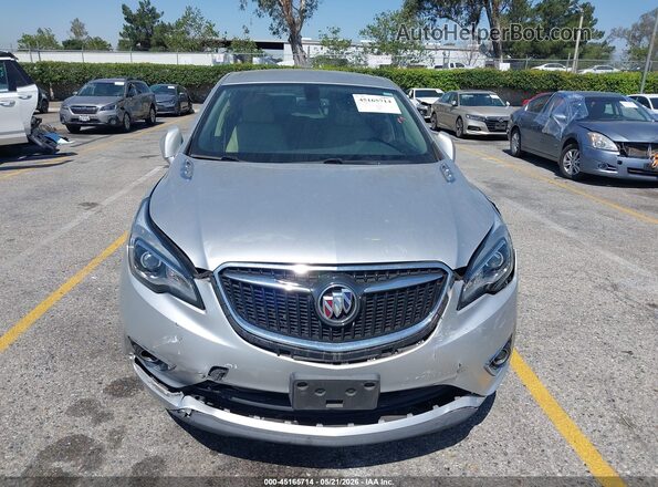 LRBFX1SA0KD003640 2019 BUICK ENVISION Silver Instrument cluster view