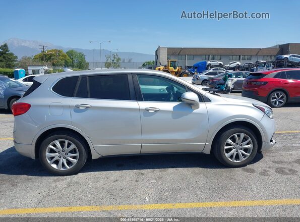 LRBFX1SA0KD003640 2019 BUICK ENVISION Silver Rear interior view