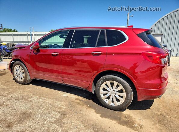 LRBFX1SA1JD084565 2018 BUICK ENVISION Red უკანა მარცხენა