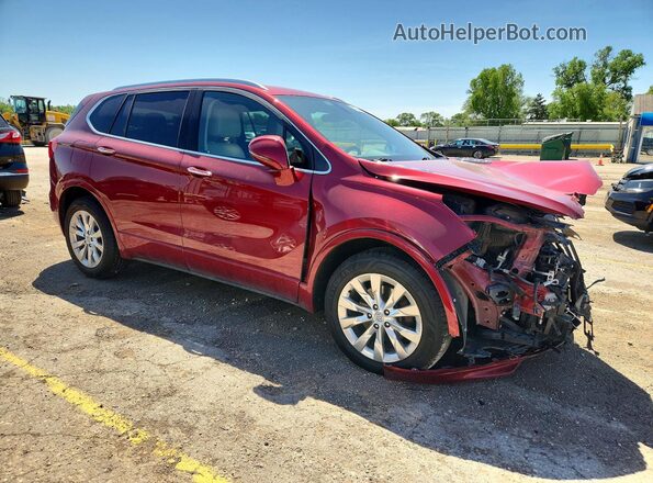 LRBFX1SA1JD084565 2018 BUICK ENVISION Red წინა მარჯვენა