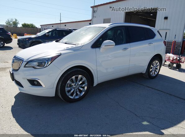 LRBFX1SA2JD024052 2018 BUICK ENVISION Белый Передняя левая четверть