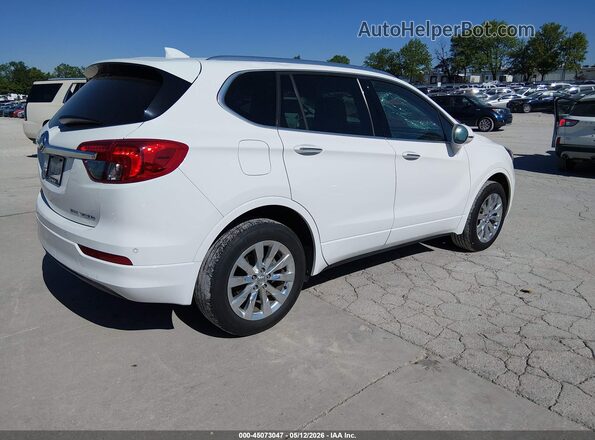 LRBFX1SA2JD024052 2018 BUICK ENVISION Белый Задняя правая четверть