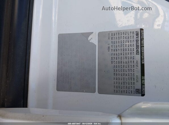 LRBFX1SA2JD024052 2018 BUICK ENVISION Белый Вид подкапотного пространства