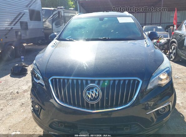 LRBFX1SA3JD007888 2018 BUICK ENVISION Черный Вид щитка приборов