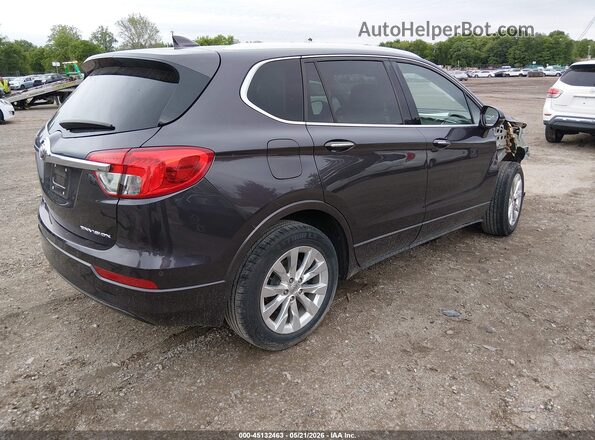 LRBFX1SA4JD009116 2018 BUICK ENVISION Purple Задня права чверть