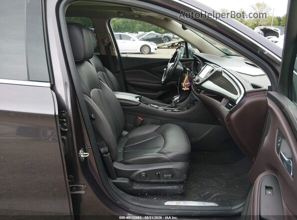 LRBFX1SA4JD009116 2018 BUICK ENVISION Purple Вид салону спереду