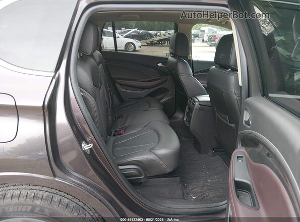 LRBFX1SA4JD009116 2018 BUICK ENVISION Purple Вид наклейки з VIN-кодом