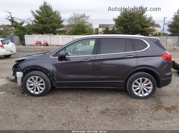 LRBFX1SA4JD009116 2018 BUICK ENVISION Purple Панорамний вид салону 360°