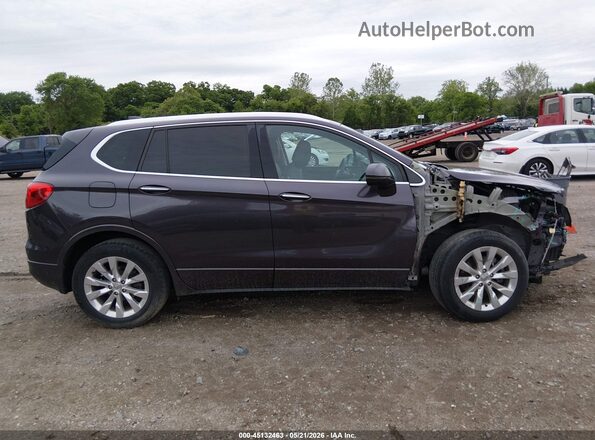 LRBFX1SA4JD009116 2018 BUICK ENVISION Purple Вид задньої частини салону