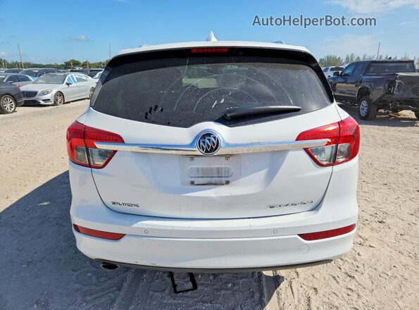 LRBFX1SA9JD081591 2018 BUICK ENVISION White Հետևի տեսք