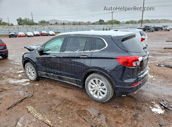 LRBFX1SA9JD084183 2018 BUICK ENVISION Black Trasero izquierdo