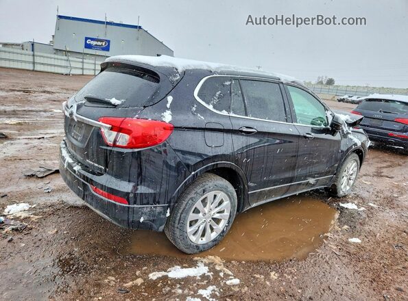 LRBFX1SA9JD084183 2018 BUICK ENVISION Black Trasero derecho