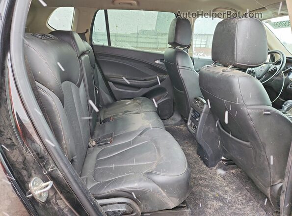 LRBFX1SA9JD084183 2018 BUICK ENVISION Black Vista de los asientos traseros